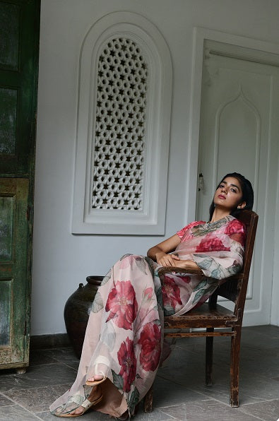 Rosy - Posy Saree