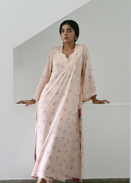 Rosebud Long Kurta