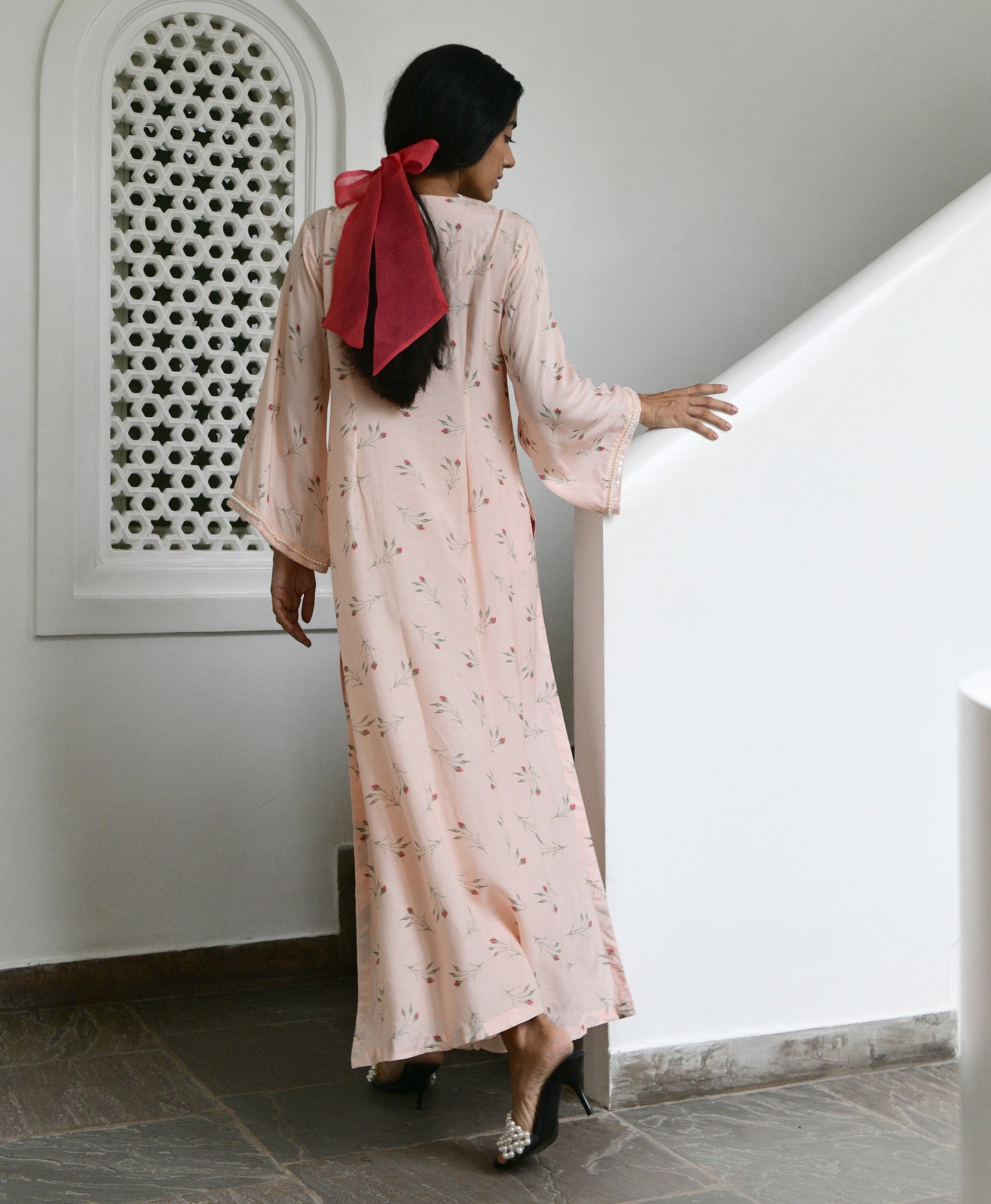 Rosebud Long Kurta